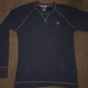 Navy American eagle long sleeve thermal